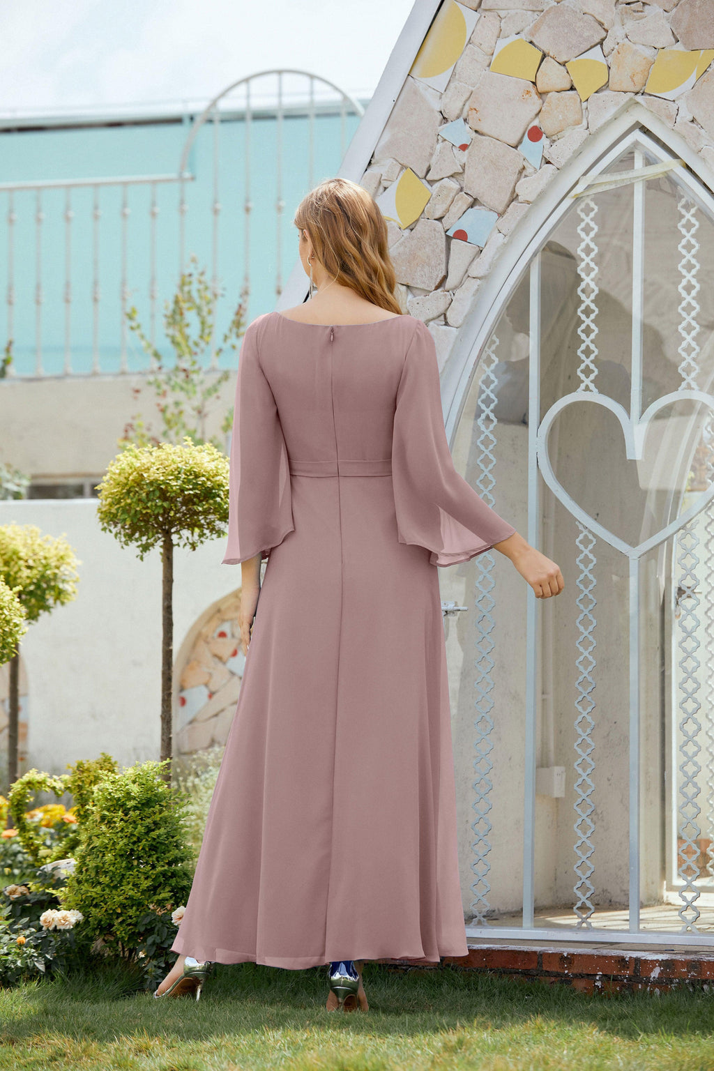 Sunnderly Mother of The Bride Dresses Formal Prom Dress for Wedding Guest SY28012