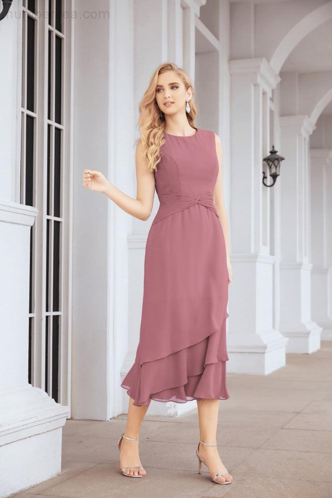 Sunnderly Two-Piece A-line Mother of The Bride Dress Formal Party Gown Dress SY28072