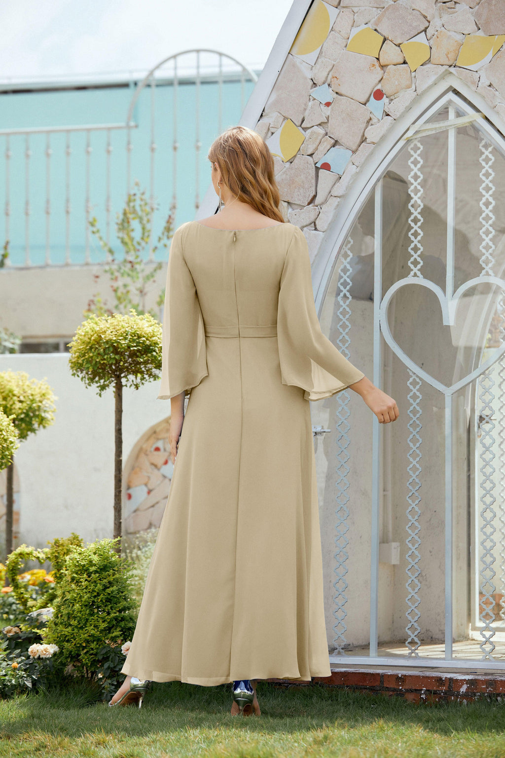 Sunnderly Mother of The Bride Dresses Formal Prom Dress for Wedding Guest SY28012