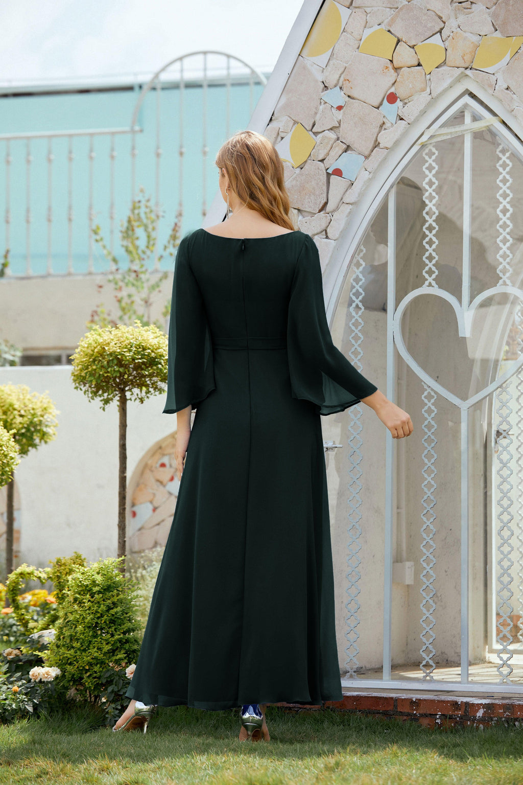 Sunnderly Mother of The Bride Dresses Formal Prom Dress for Wedding Guest SY28012