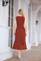 Sunnderly Two-Piece A-line Mother of The Bride Dress Formal Party Gown Dress SY28072
