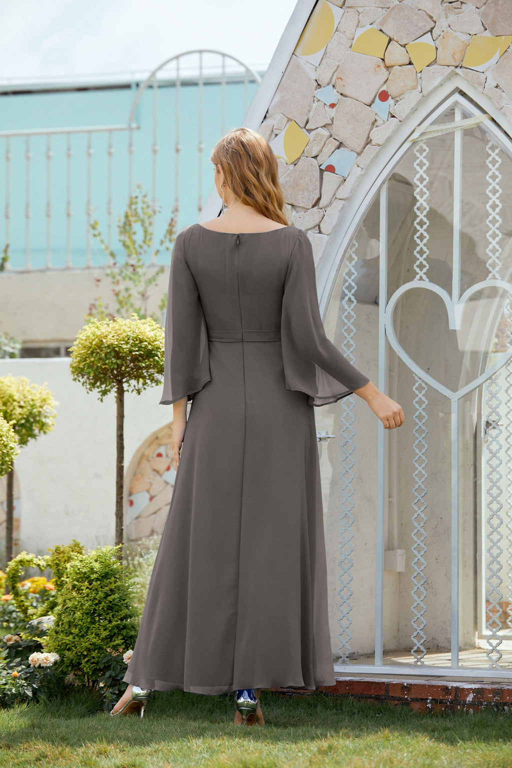Sunnderly Mother of The Bride Dresses Formal Prom Dress for Wedding Guest SY28012