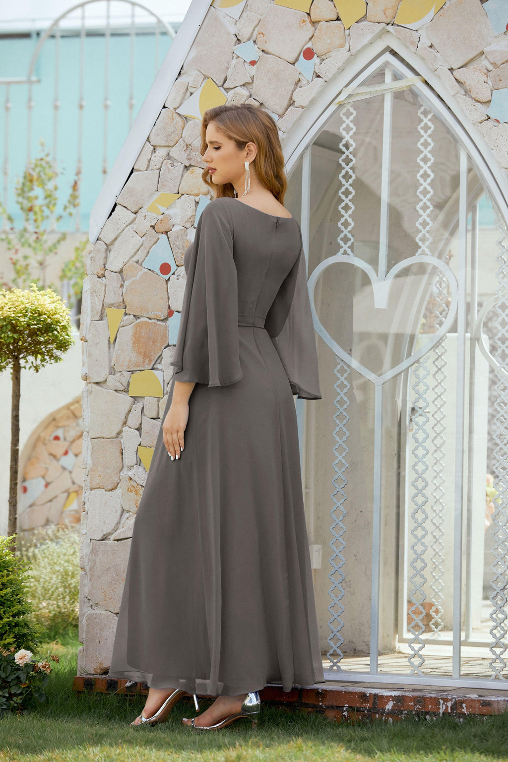 Sunnderly Mother of The Bride Dresses Formal Prom Dress for Wedding Guest SY28012