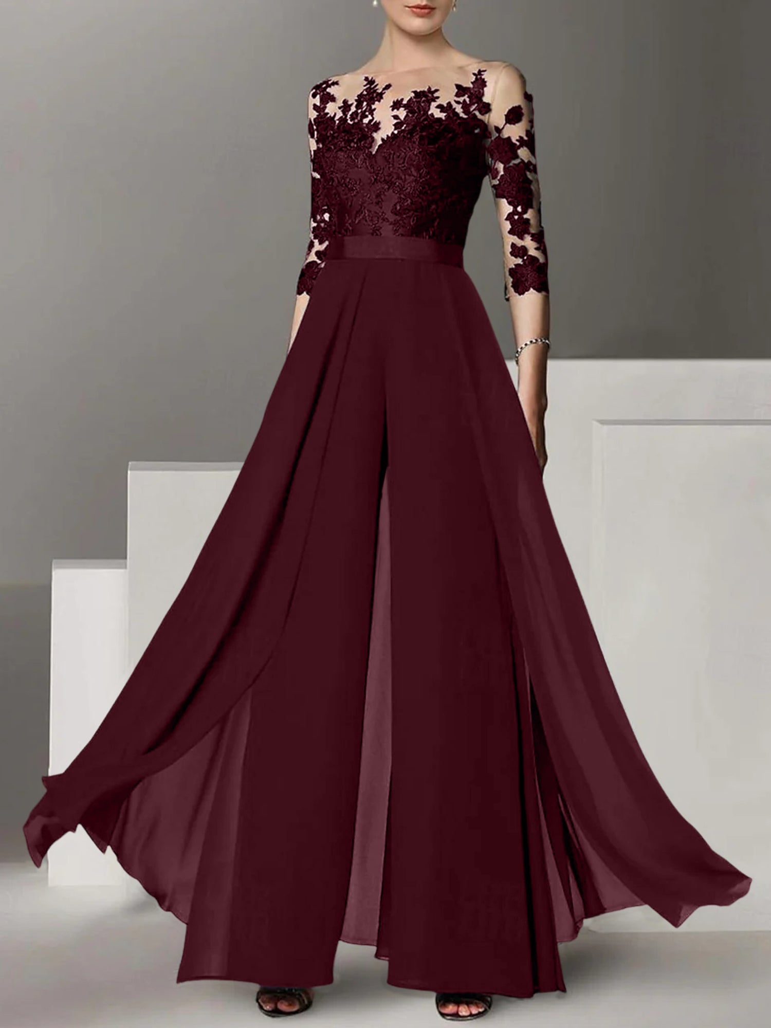 A-Line/Princess Mother of the Bride Dresses with Applique
