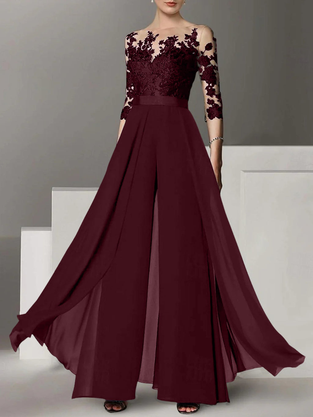 A-Line/Princess Mother of the Bride Dresses with Applique