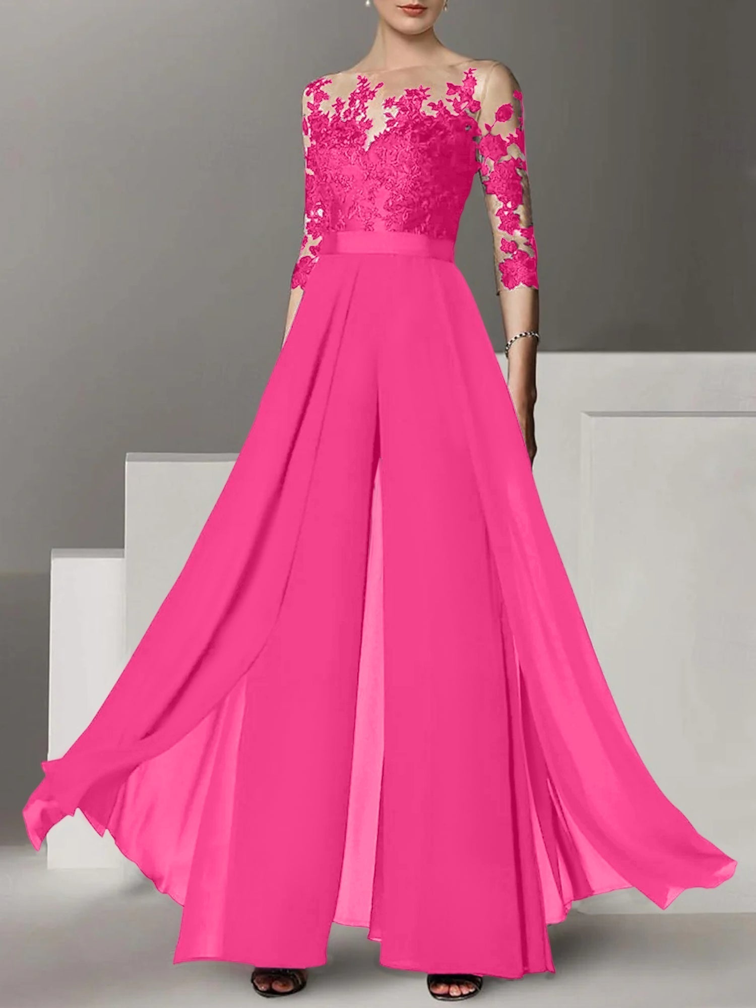 A-Line/Princess Mother of the Bride Dresses with Applique