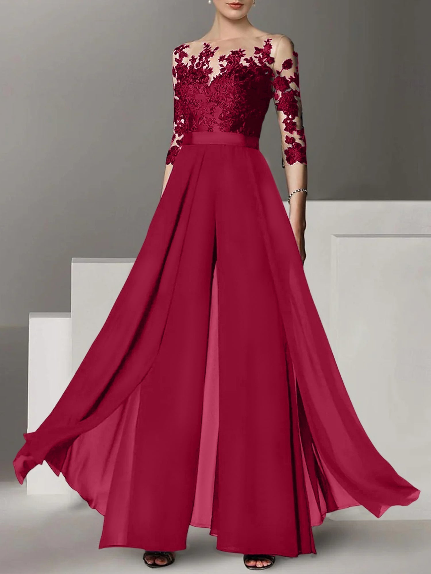 A-Line/Princess Mother of the Bride Dresses with Applique