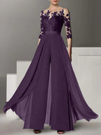 A-Line/Princess Mother of the Bride Dresses with Applique