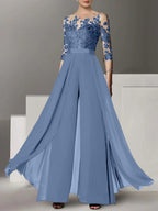 A-Line/Princess Mother of the Bride Dresses with Applique