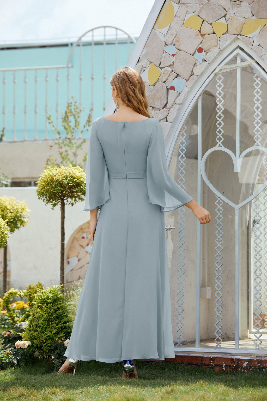 Sunnderly Mother of The Bride Dresses Formal Prom Dress for Wedding Guest SY28012