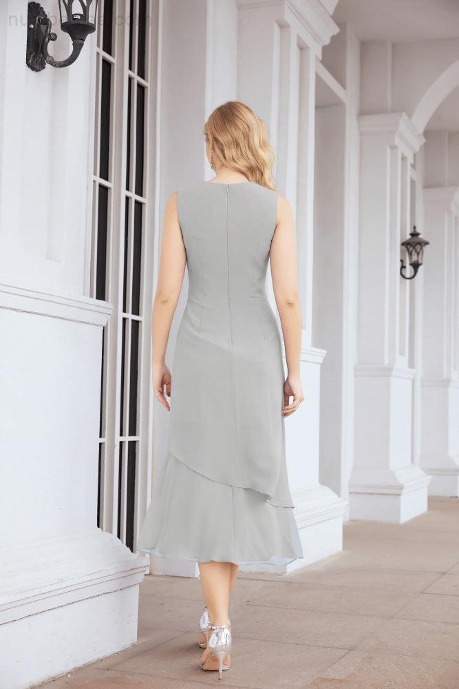 Sunnderly Two-Piece A-line Mother of The Bride Dress Formal Party Gown Dress SY28072