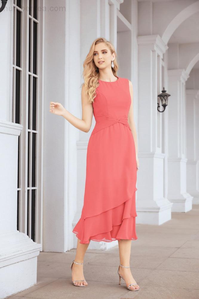 Sunnderly Two-Piece A-line Mother of The Bride Dress Formal Party Gown Dress SY28072