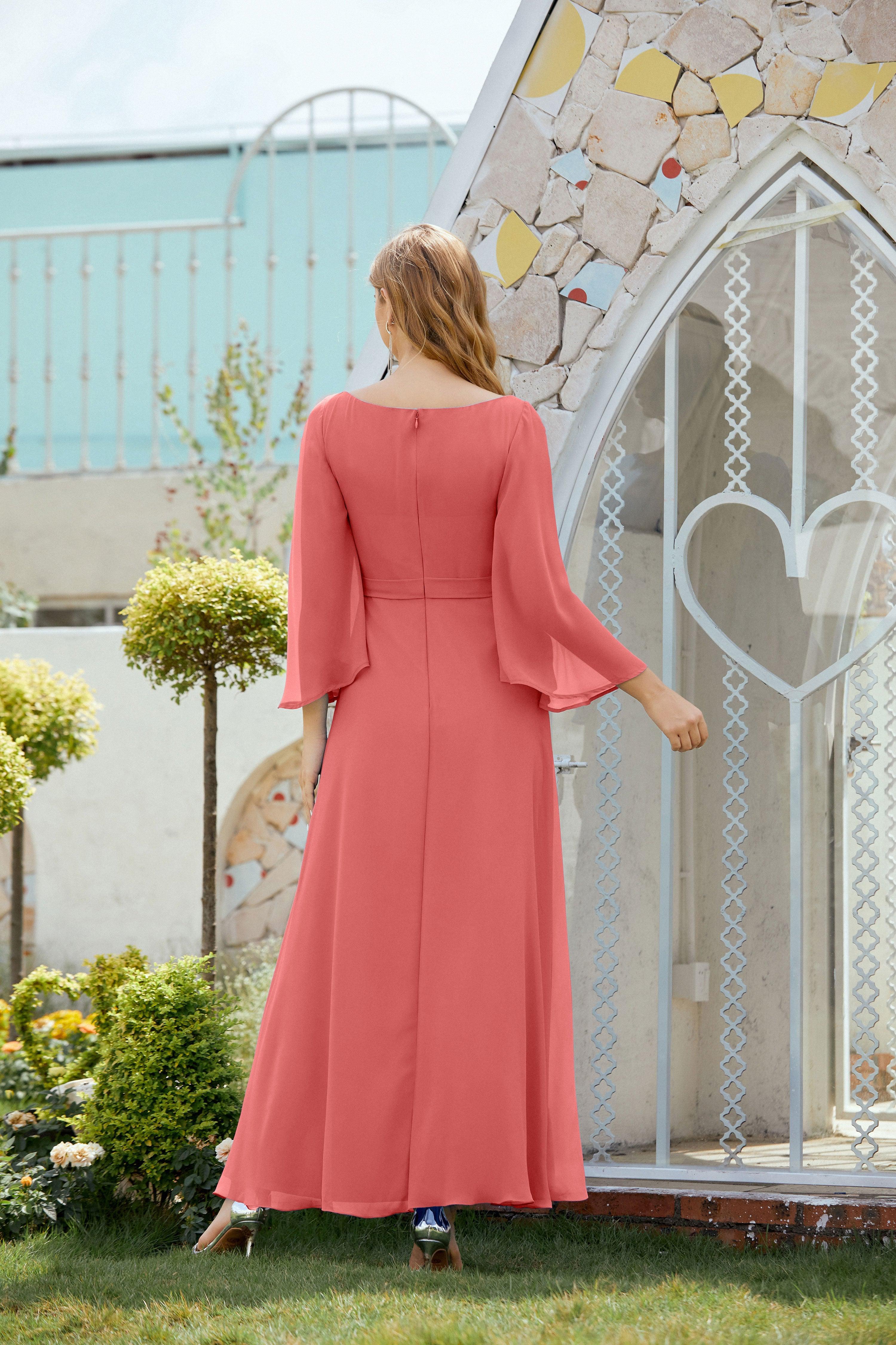 Sunnderly Mother of The Bride Dresses Formal Prom Dress for Wedding Guest SY28012