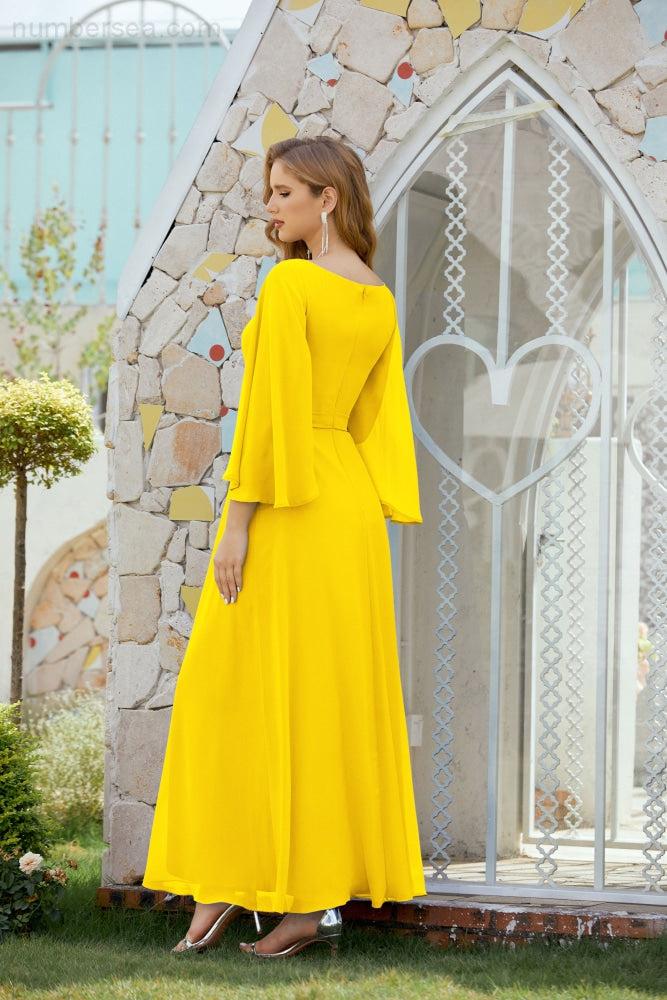 Sunnderly Mother of The Bride Dresses Formal Prom Dress for Wedding Guest SY28012
