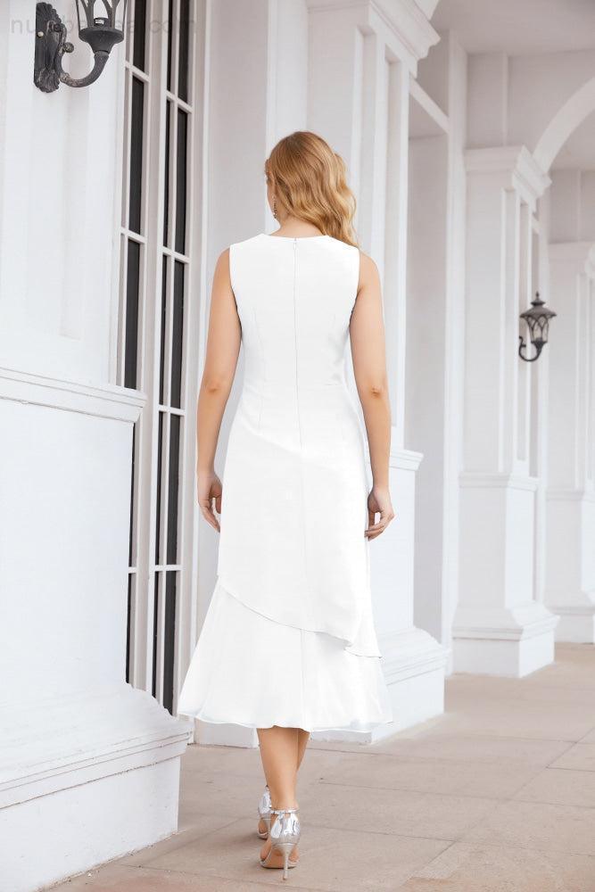 Sunnderly Two-Piece A-line Mother of The Bride Dress Formal Party Gown Dress SY28072