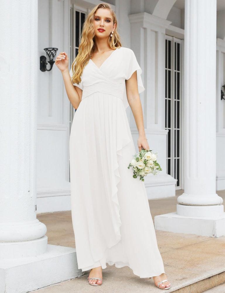 Numbersea Bridesmaid Dresses Backless Formal Prom Gowns for Evening Party Mother of The Bride Dress 28040
