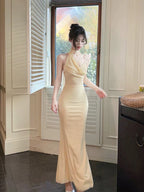 Mermaid Straps Long Evening Dress Prom Dresses