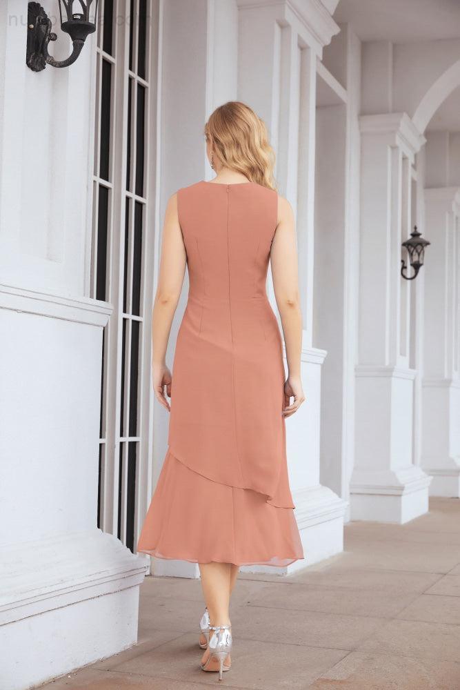 Sunnderly Two-Piece A-line Mother of The Bride Dress Formal Party Gown Dress SY28072