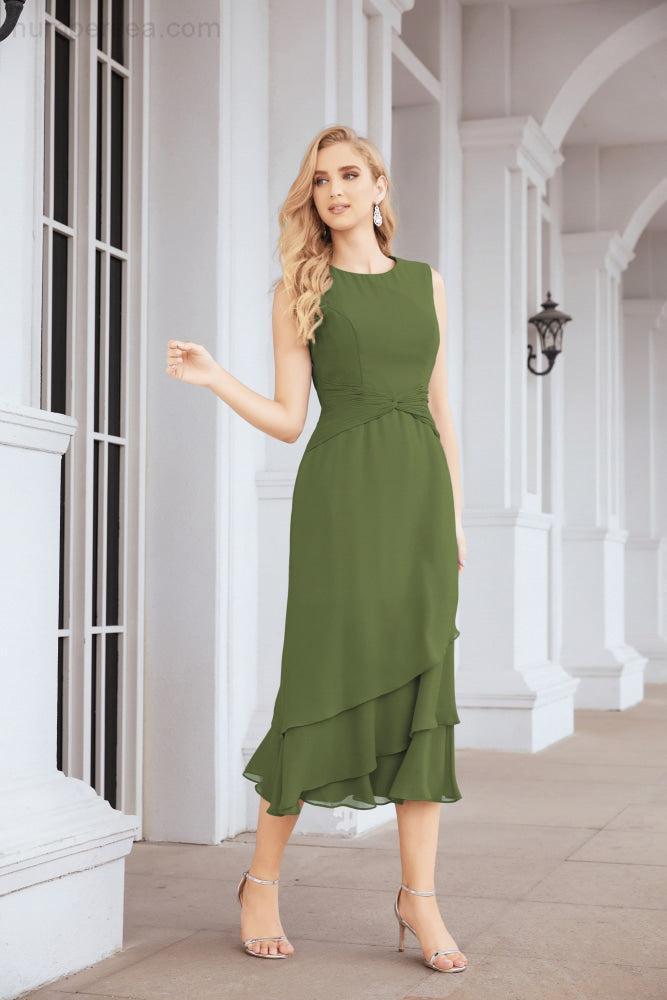 Sunnderly Two-Piece A-line Mother of The Bride Dress Formal Party Gown Dress SY28072