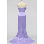 Elegant & Luxurious Trumpet/Mermaid V-Neck Sleeveless Evening Party Prom Dress