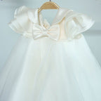 Cute Baby Girl First Communion Dress Toddler Birthday Baptism Princess Dress