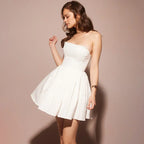 Waist Wrap A-line Vacation Dress
