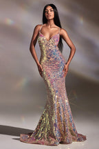 Fitted Long Sexy Prom Gown