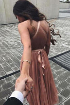 Cute V Neck Tulle Short Prom Dress Homecoming Dresses