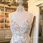 NumberSea Luxury Mermaid/Trumpet Lace Wedding Dress for Women 2025 Wedding Gowns Spaghetti Straps vestido de boda corte sirena