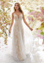NumberSea New wedding dress sexy backless sleeveless lace dress for women