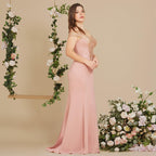 Off the Shoulder Gold Appliques Mermaid Evening Gowns Slim Prom Dress