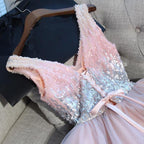 Tulle Homecoming Dress Sexy A-line Short Prom Dress Party Dress
