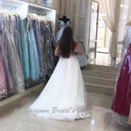 NumberSea Wedding Gowns Vintage Lace Mermaid made Wedding Dresses